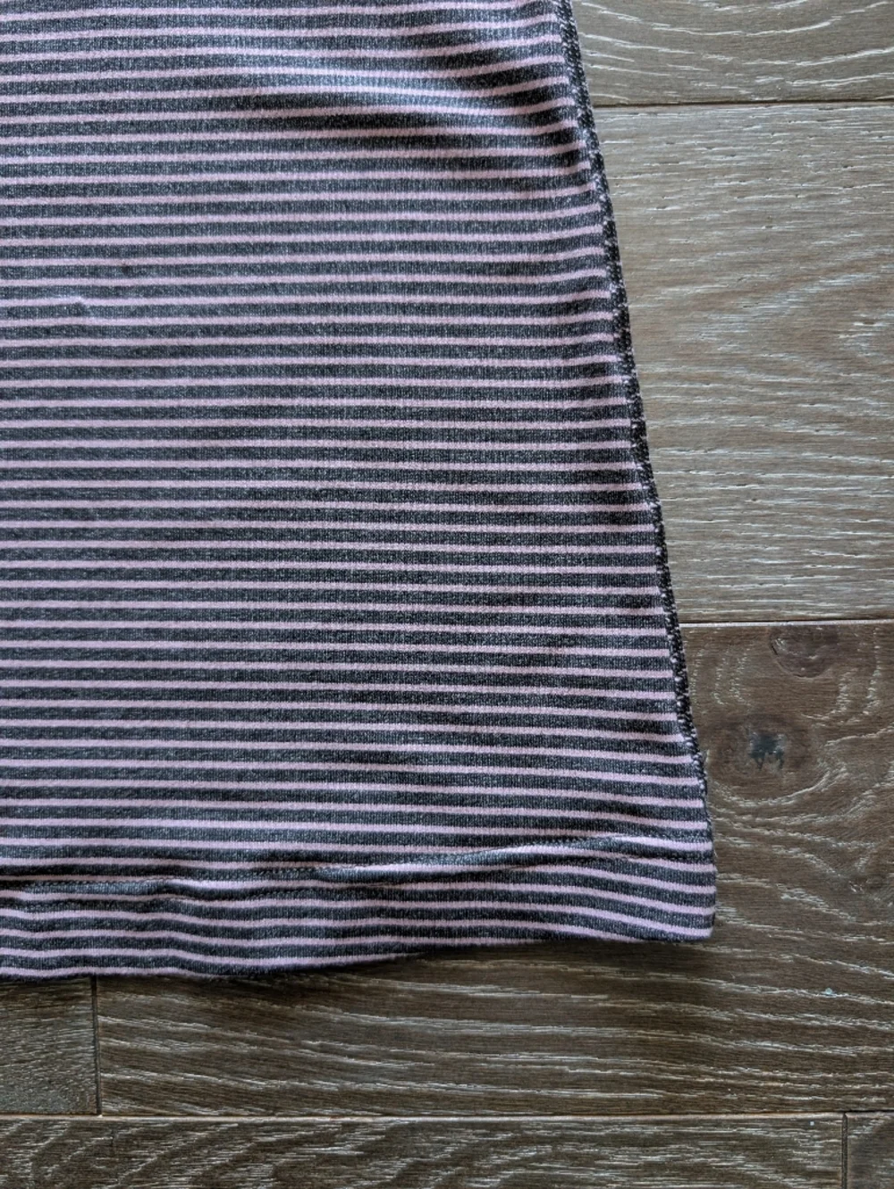 Lululemon Athletica Cool Racerback Hyper Stripe Mauvelous Heathered Black